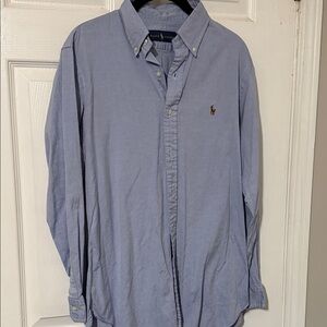 Ralph Lauren Men's Sky Blue Button-Down Shirt